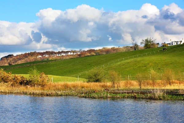 Bela paisagem Primavera, Escócia — Fotografia de Stock
