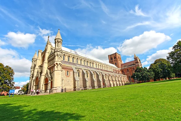 Catedral de St Albans, Inglaterra, Reino Unido — Fotografia de Stock