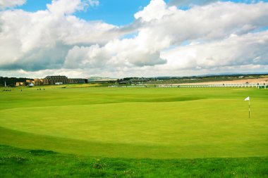 St Andrews, golf course, Scotland clipart