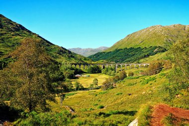 The Glenfinnan Viaduct clipart