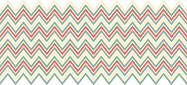 Retro chevron desen