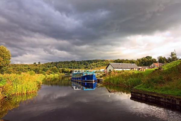 Forth & clyde canal, Schottland — Stockfoto