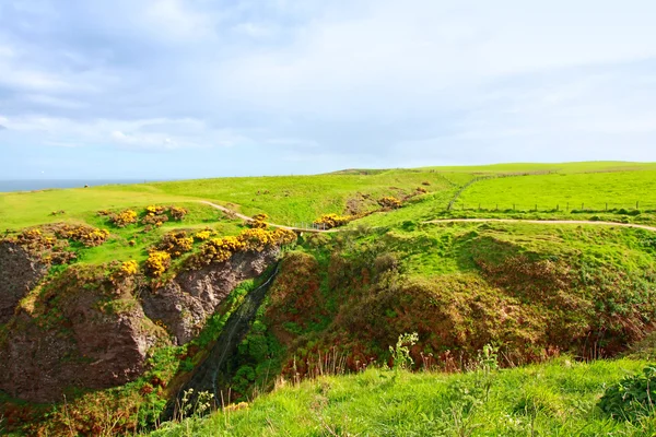 Linda paisagem escocesa, Aberdeenshire, Escócia — Fotografia de Stock