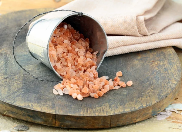 エリート階級塩の - ピンク ハワイ産天然塩 — ストック写真