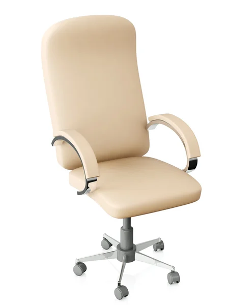 3d illustration: Swivel chair on a white background — Stock Photo, Image