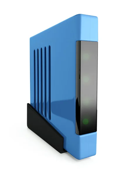 stock image 3d illustration: wireless internet connection icon