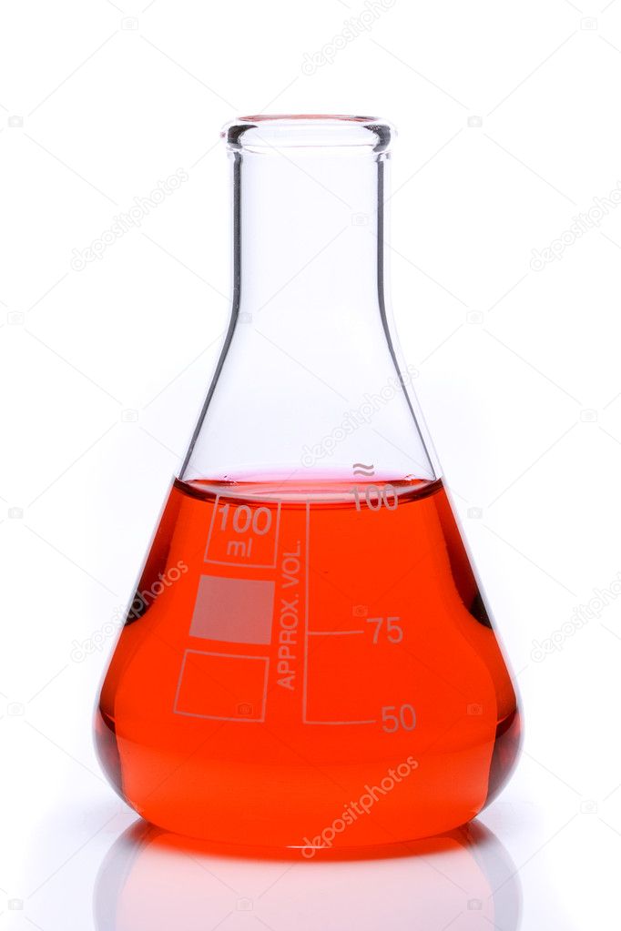 Science lab flask