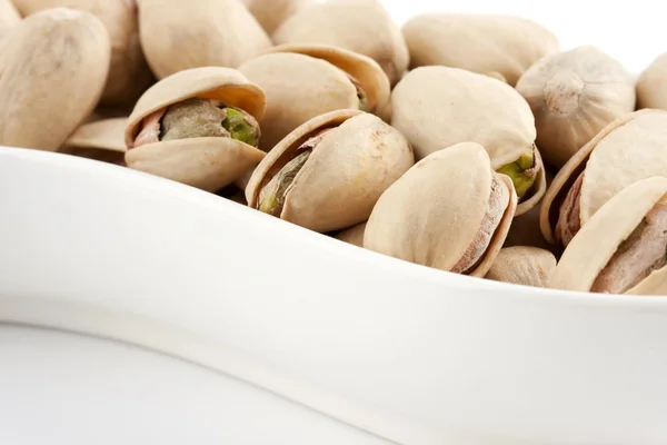 Roasted and salted pistachios — Stock Photo, Image