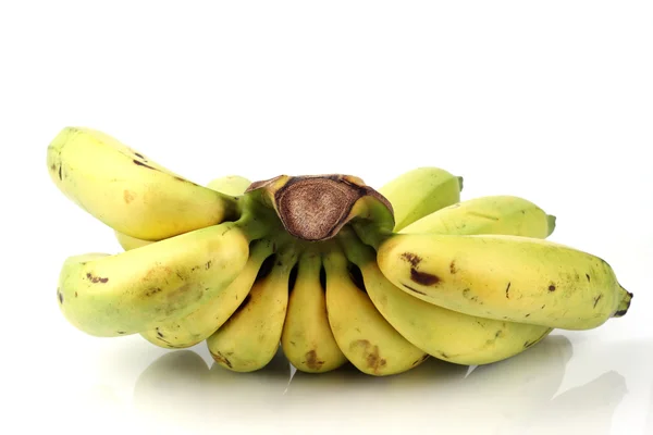 Banana bunch on the white background — Stock Photo, Image