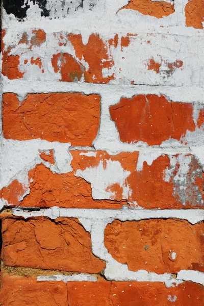 Oude bakstenen muur details — Stockfoto