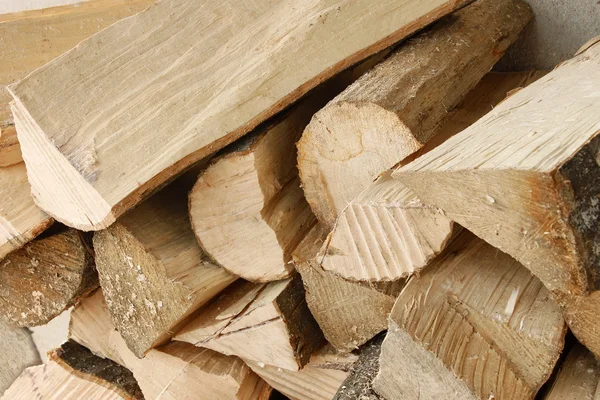 Gürgen odun yığını — Stok fotoğraf