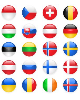 Avrupa bayrak düğmelerini, bölüm iki