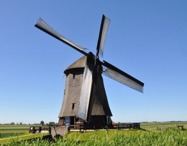 Dutch windmill clipart