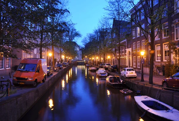 stock image Amsterdam canal