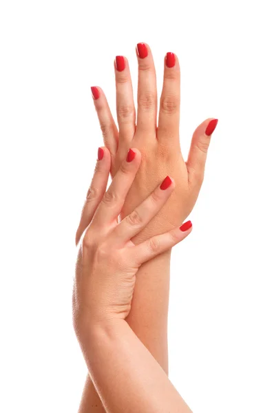 stock image Beautiful manicured hands