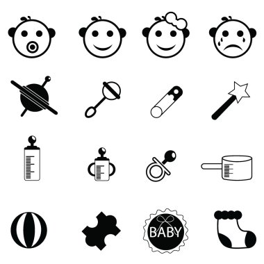 Horoscope signs icons clipart