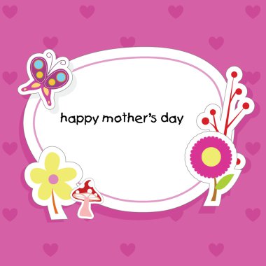 Happy mother clipart