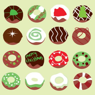 Doughnut background clipart