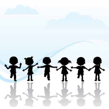 Children background clipart