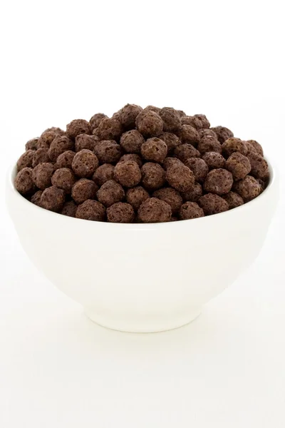 Delicioso chocolate saludable cereales para niños — Foto de Stock