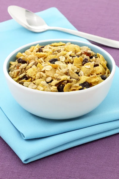 Granola deliciosa e saudável — Fotografia de Stock