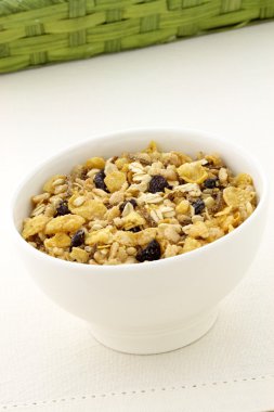 lezzetli ve sağlıklı granola