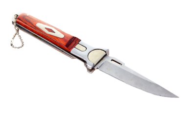 Knife on a white background clipart