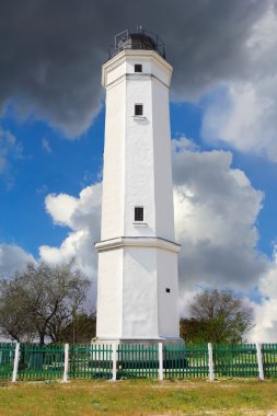 White lighthouse clipart