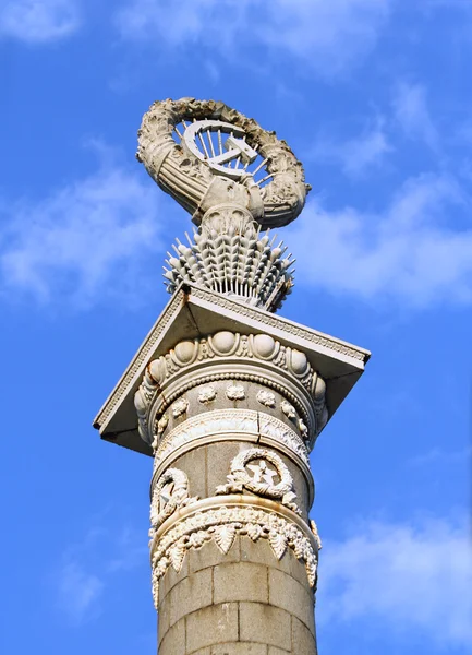 Decoração de coluna da ponte de Paron — Fotografia de Stock