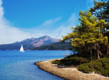 Türk deniz manzarası