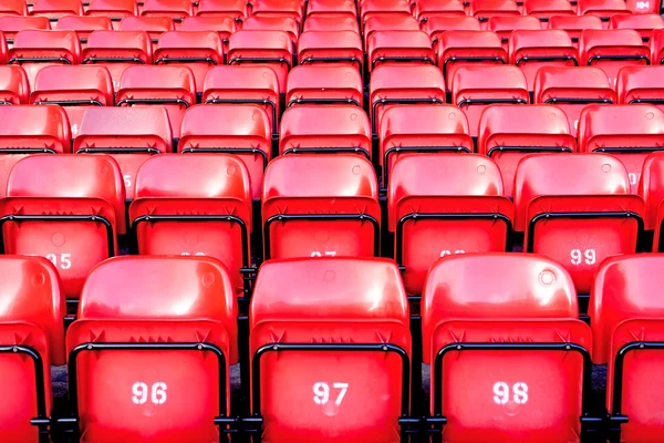 stock image Red Seats in Stadium