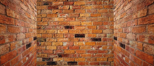Brick wall room — Stock Photo, Image
