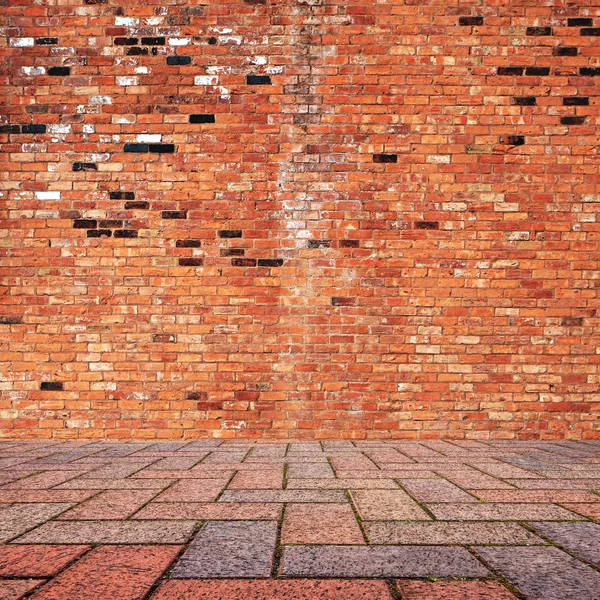 Brick room — Stock Photo, Image