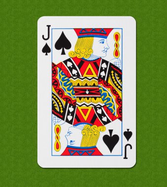 Play Card Spade clipart