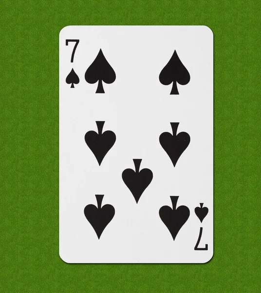 Παίξτε κάρτα φτυάρι — Φωτογραφία Αρχείου