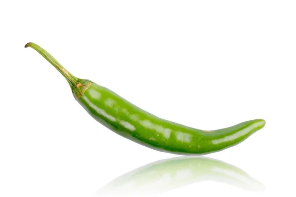 Grønn chili – stockfoto