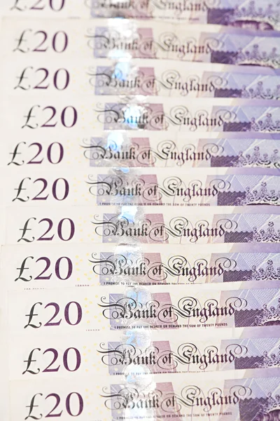Banconote britanniche — Foto Stock