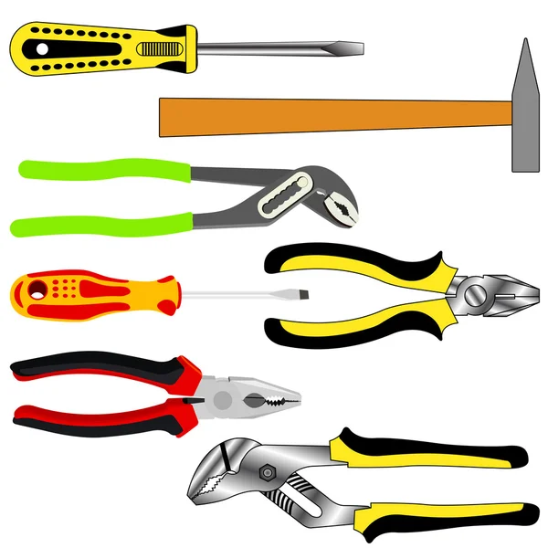Set of different tools — Stock Photo, Image