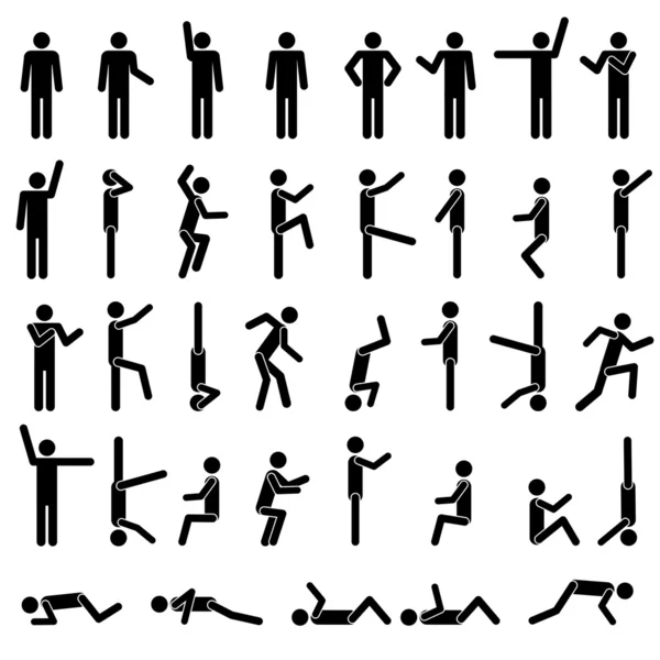 stock image in different poses Icon.