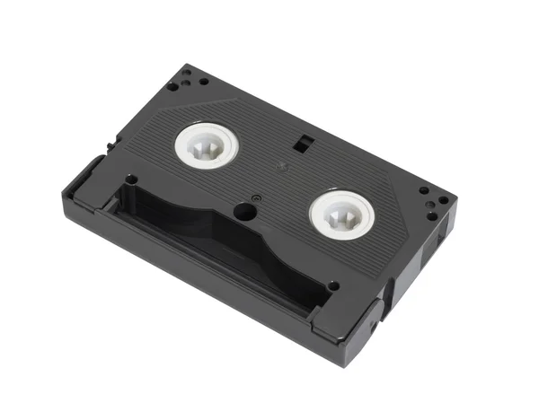 Cassete de vídeo de 8mm sobre fundo branco — Fotografia de Stock