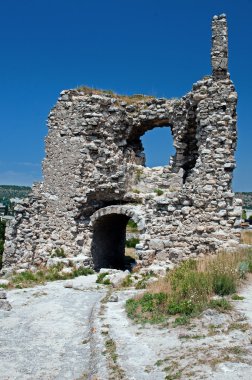 Sivastopol içinde kalamita kalesi kalıntıları