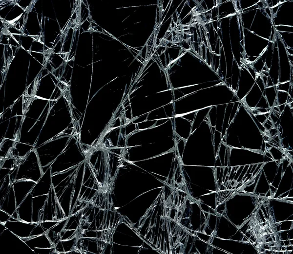 Broken glass background — Stock Photo, Image