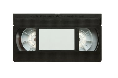 Retro boş vhs video kaset