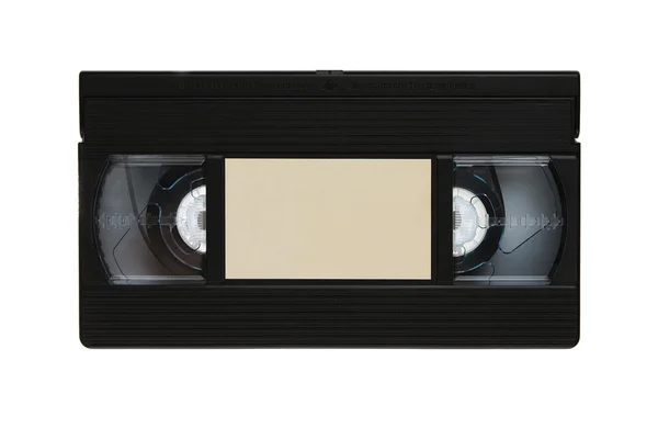 Retro tomt vhs video kassettband — Stockfoto