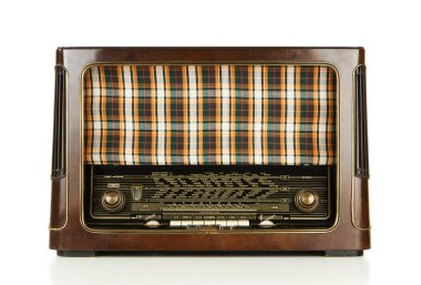 Old fashioned radio clipart