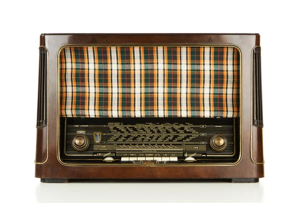 오래 된 구식된 라디오 — 스톡 사진