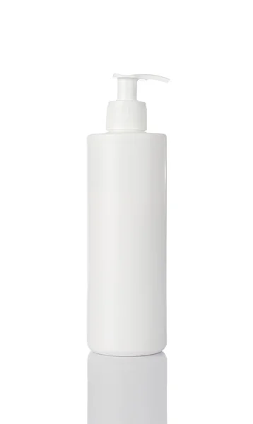 Garrafa de cosméticos em branco — Fotografia de Stock
