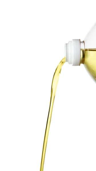 Pouring oil — Stock Photo, Image