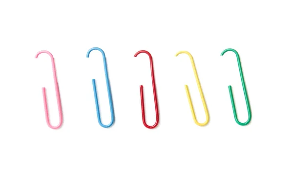 Stock image Colorful paper clips