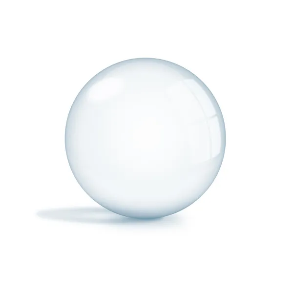 空的玻璃球体 — 图库照片